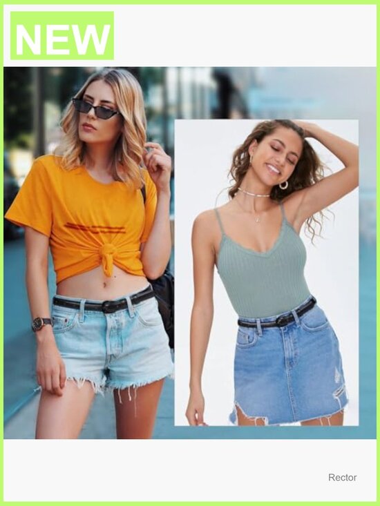Genuine Leather Skinny Belt - Pin Buckle, Waist Belt for Pants main image 4